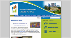 Desktop Screenshot of mninternationalmiddleschool.org